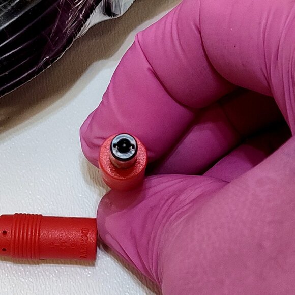 Security Camera Power Extension Cable 12V 2.1mm x 5.5mm plug 4 Pack 30' Cables - Picture 4 of 6